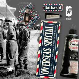 Originální krém na holení BARBASOL OVERSEAS SPECIAL